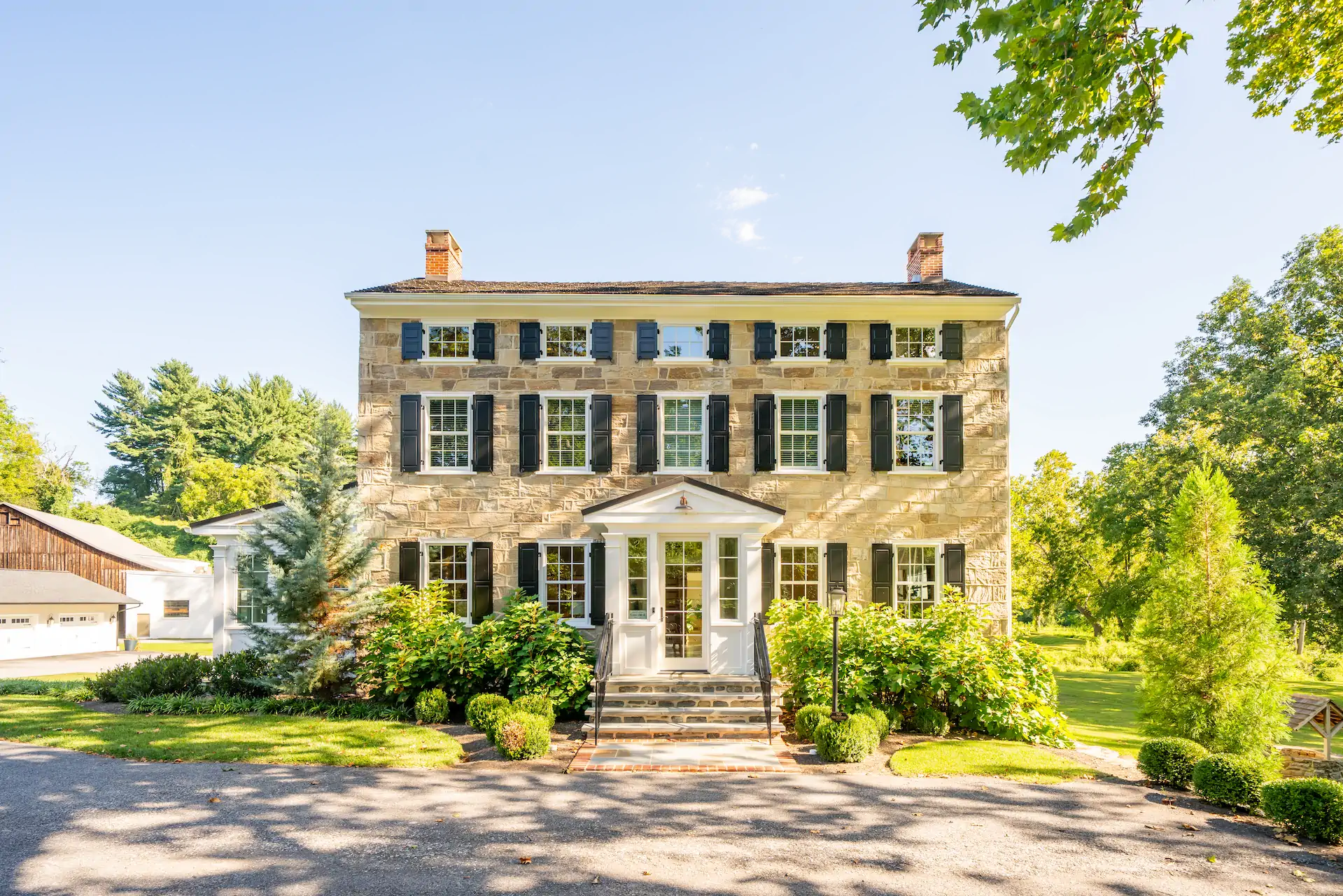 Hazley Builders farmhouse headquarters