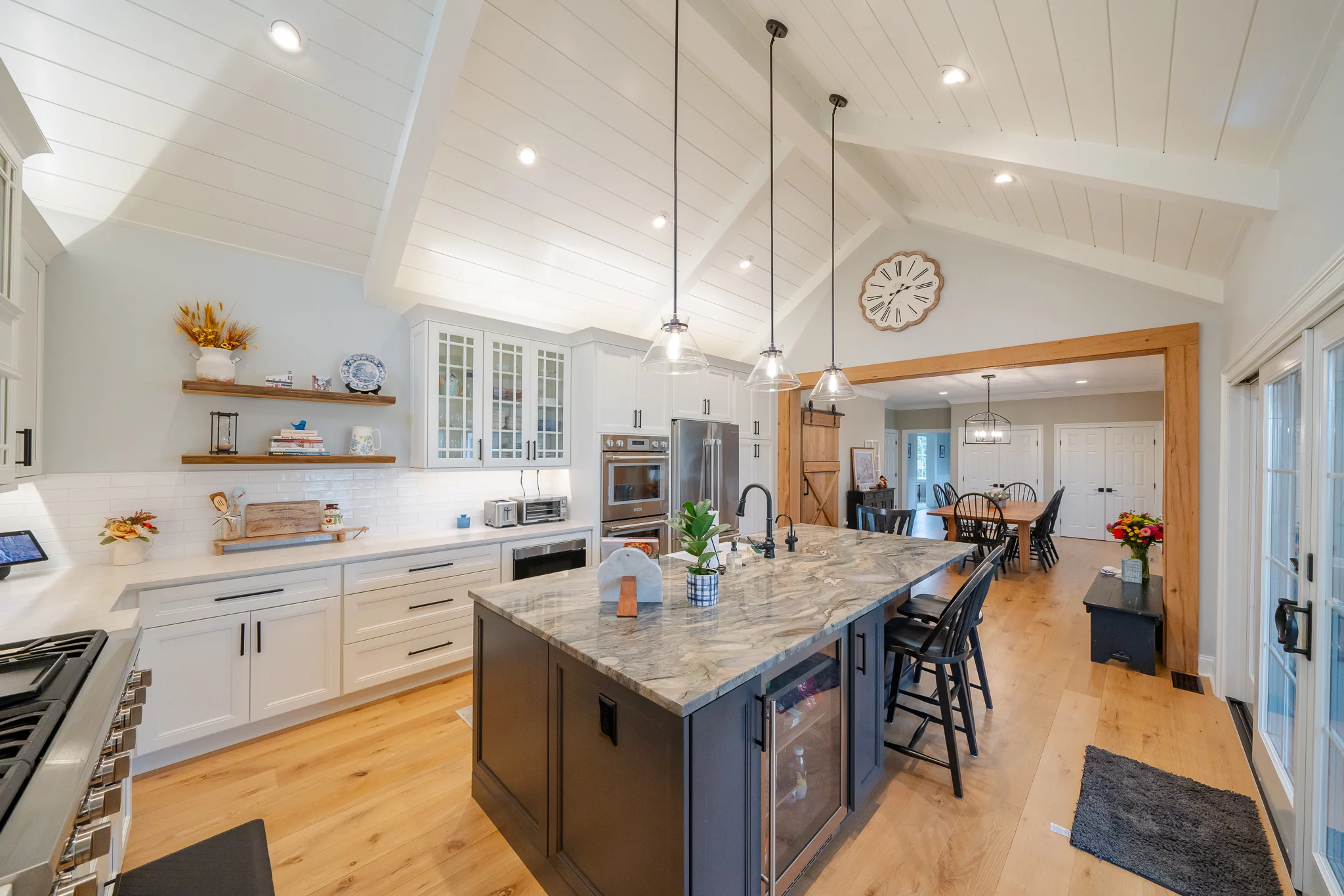 Transitional Farmhouse Kitchen Remodel by Hazley Builders — Project 1 project photo