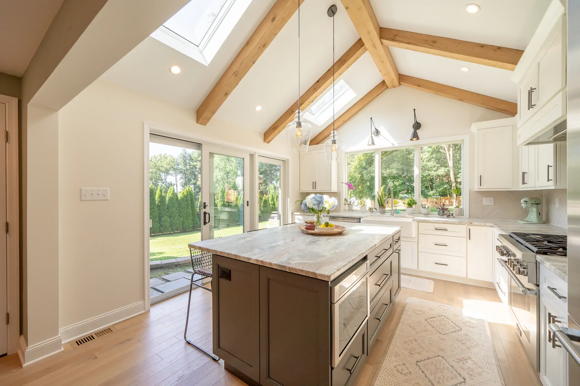 Custom home addition