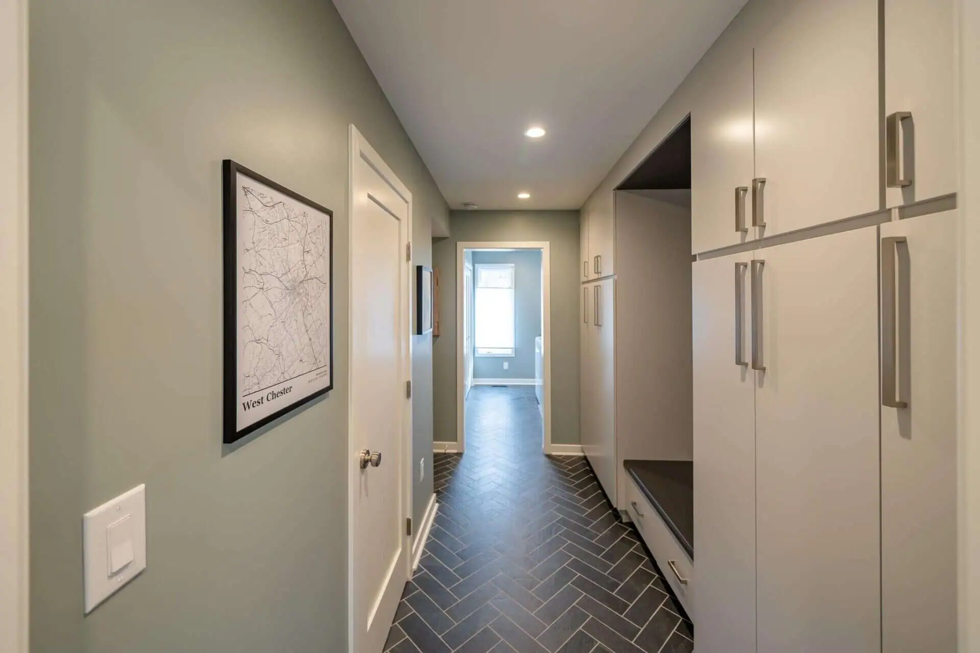 Narrow Mudroom - Small Mudroom Ideas