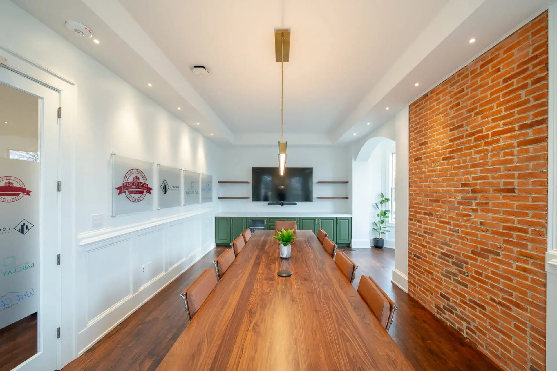 conference table in office