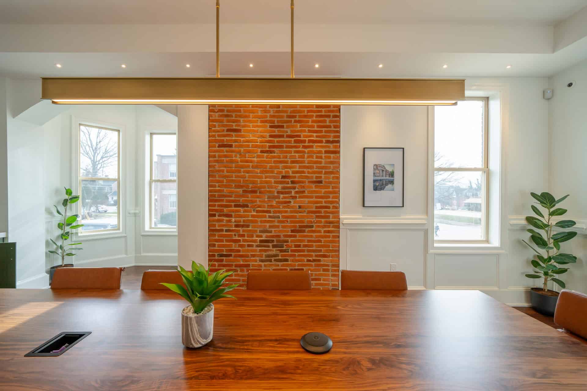 Top Commercial General Contractors in West Chester, PA 6 Side View of an Office Space Remodeled by Hazley Builders - Commercial Building Contractors Near Me