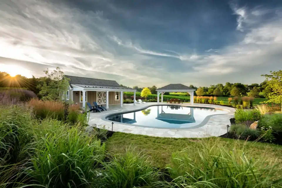 Home with in-ground pool