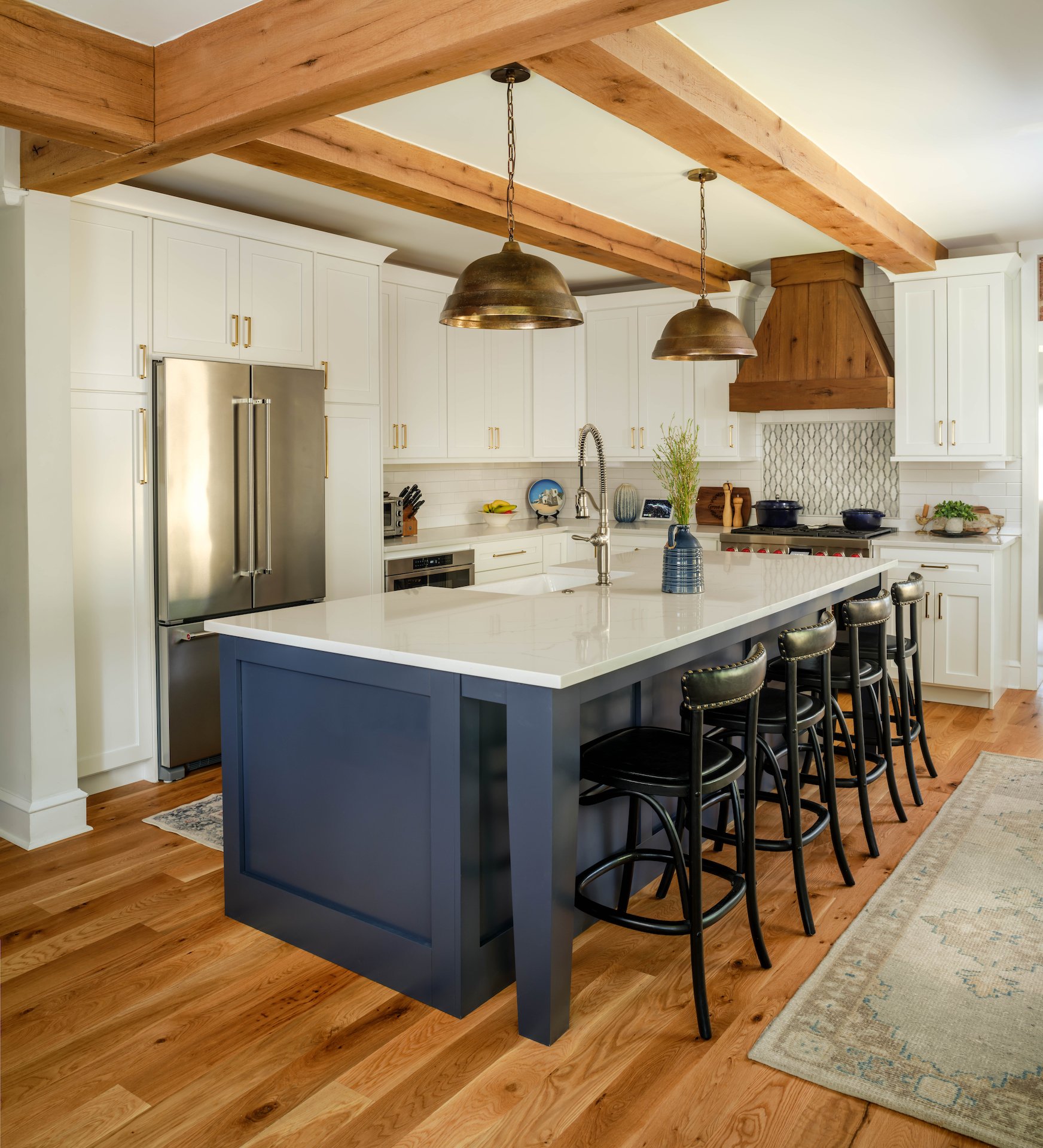 Tile Designs for the Kitchen: 7 Stunning Styles to Elevate Your Space 1 Kitchen With Wide Countertop And Backsplash Tiles Remodeled by Hazley Builders | Tile Designs For The Kitchen